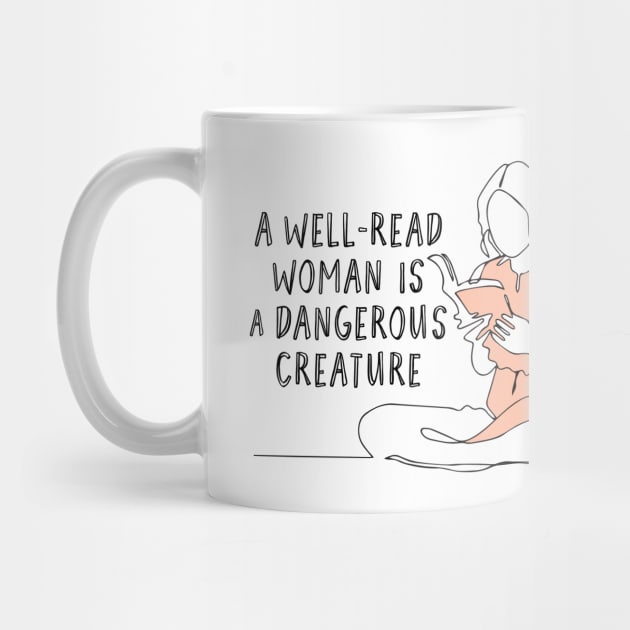 A well-read woman is a dangerous creature by SouthPrints